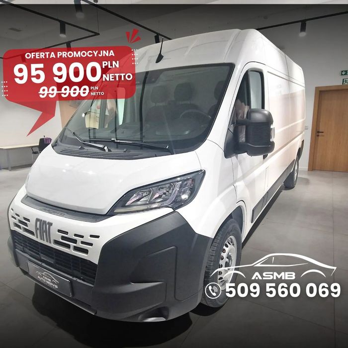 Fiat Ducato L2H2 Furgon  Fabrycznie NOWY ! Cena PROMO tylko 95 900 zł. netto !!!