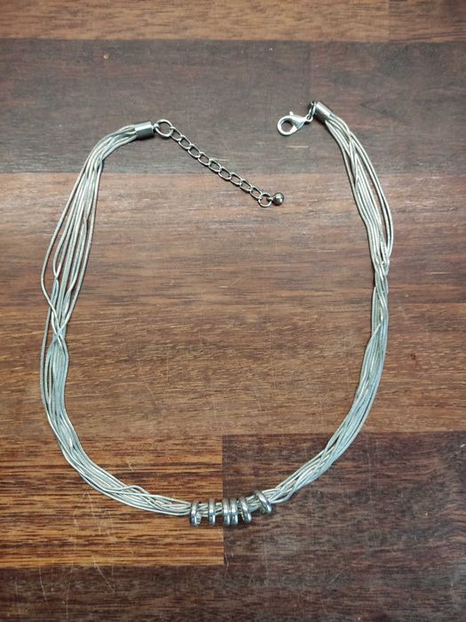 Naszyjnik z zawieszkami vintage