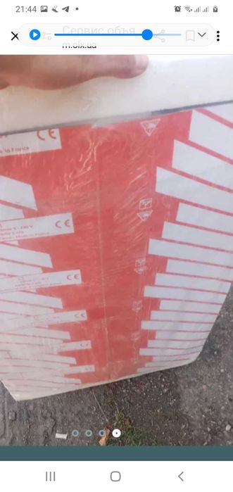 Конвектор электрический, Обогреватель (батарея) электрический Новый