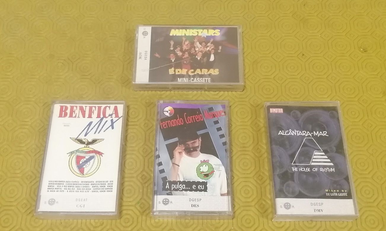 Cassetes Originais K7 música **Ver Lista**