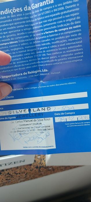 Relógio Citizen de Senhora Novo Ouro Mate