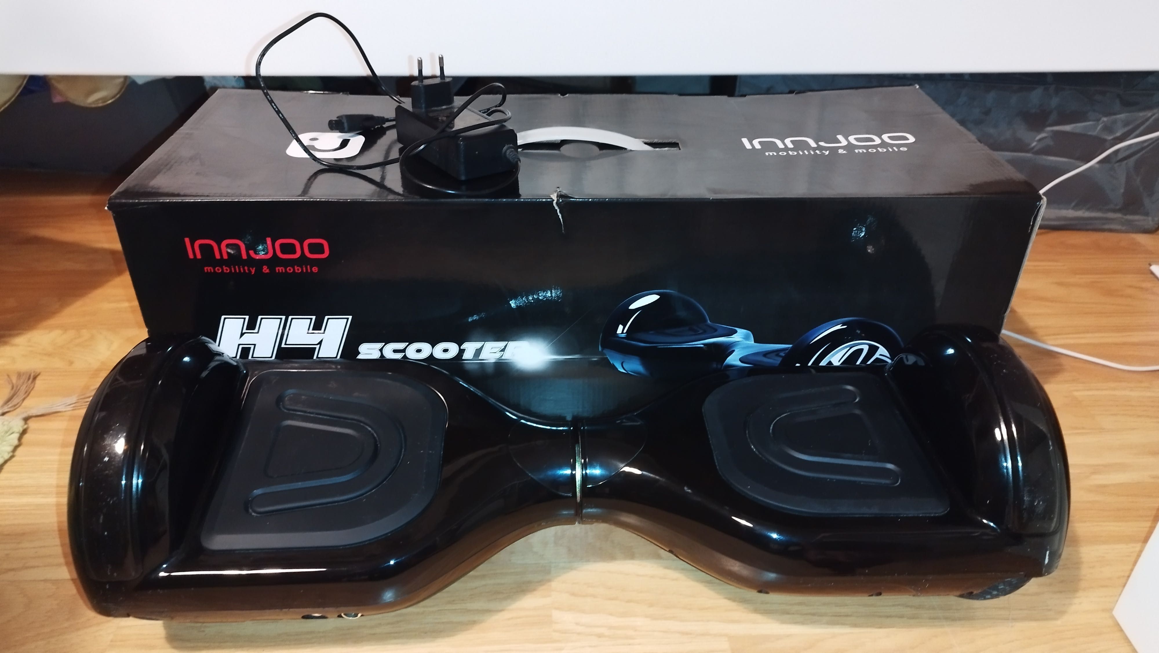 Hoverboard Preto Innjoo H4 Scooter MUITO POUCO Usado