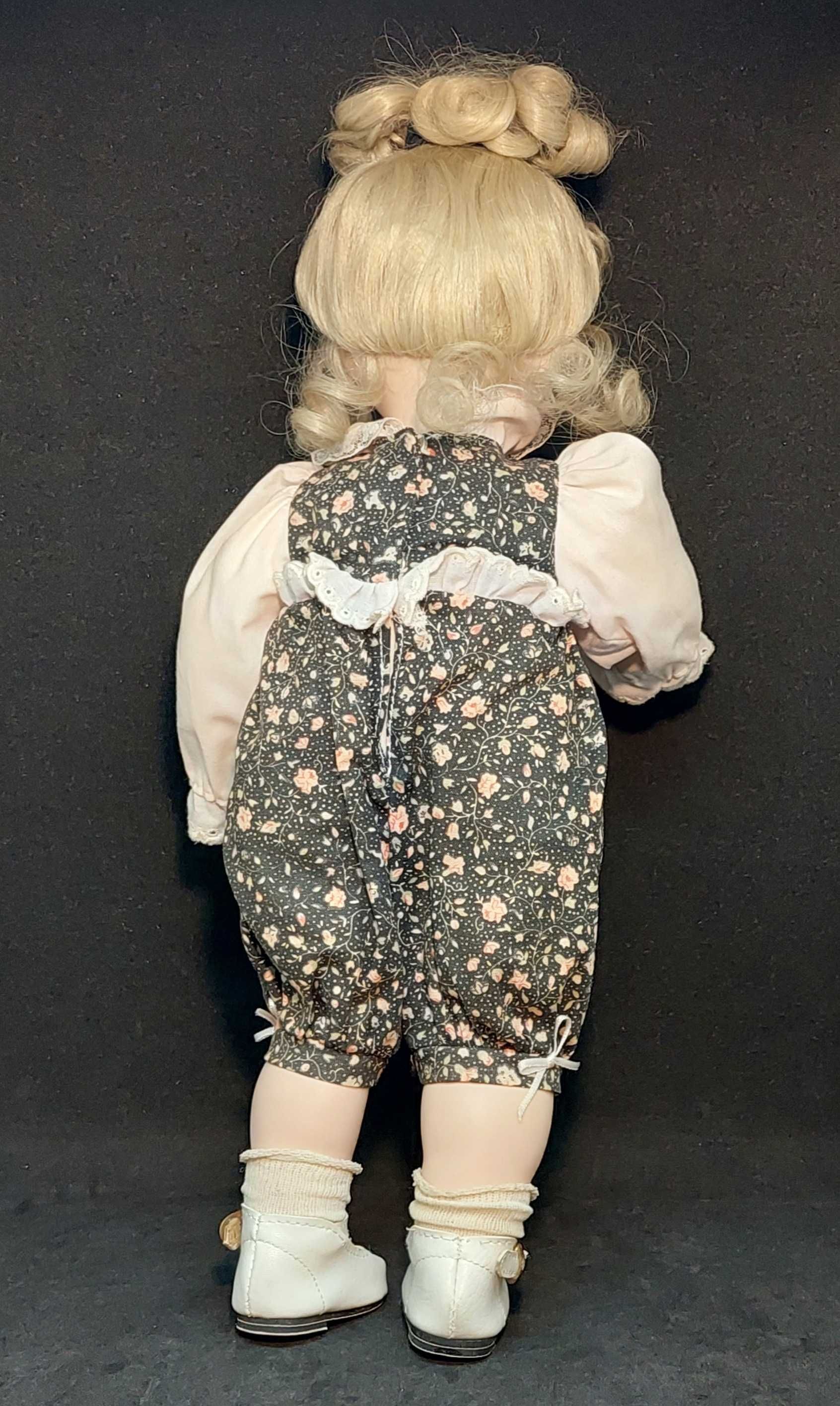 РЕДКАЯ винтажная фарфоровая кукла США 1991 JAN GOODYEAR 35 см. клеймо