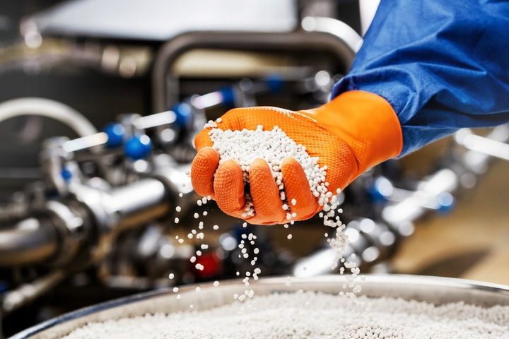 Rękawice Nitrylowe Mercator Gogrip Orange L 50 Szt