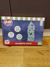 PlayCreate Magnetic Stick 250sztuk Klocki Magnetyczne Nowe SPRAWDŹ