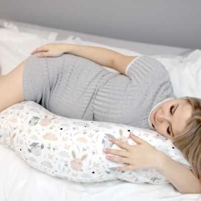 22) Totsy Baby Kokon poduszka dla mamy w ciąży 165x70 cm