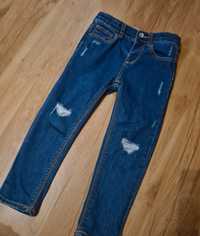 Spodnie jeansowe zara 104