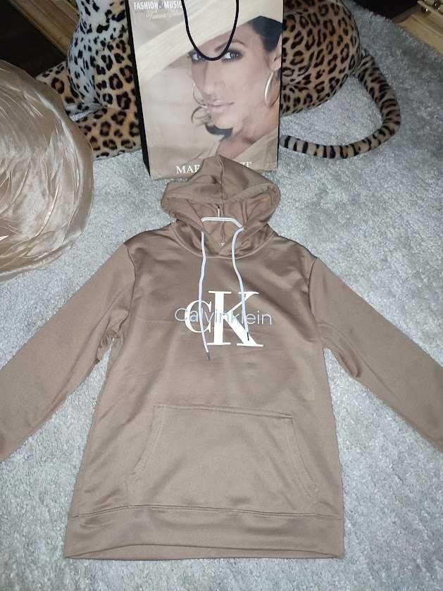Шикарная кофта-худи известного мирового бренда calvin klein
