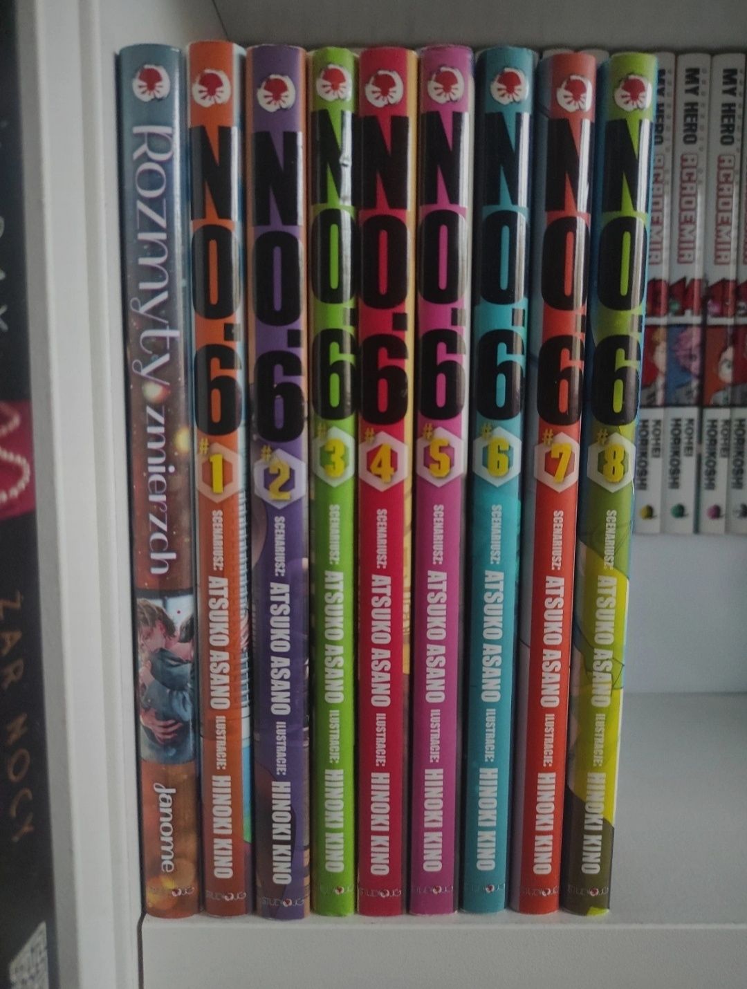 Manga, Mangi NO.6 + rozmyty zmierzch