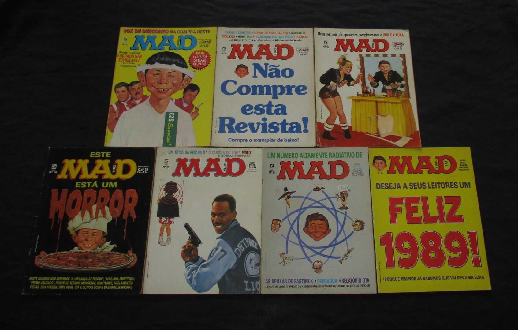 Revistas Mad Edição Brasileira 1987