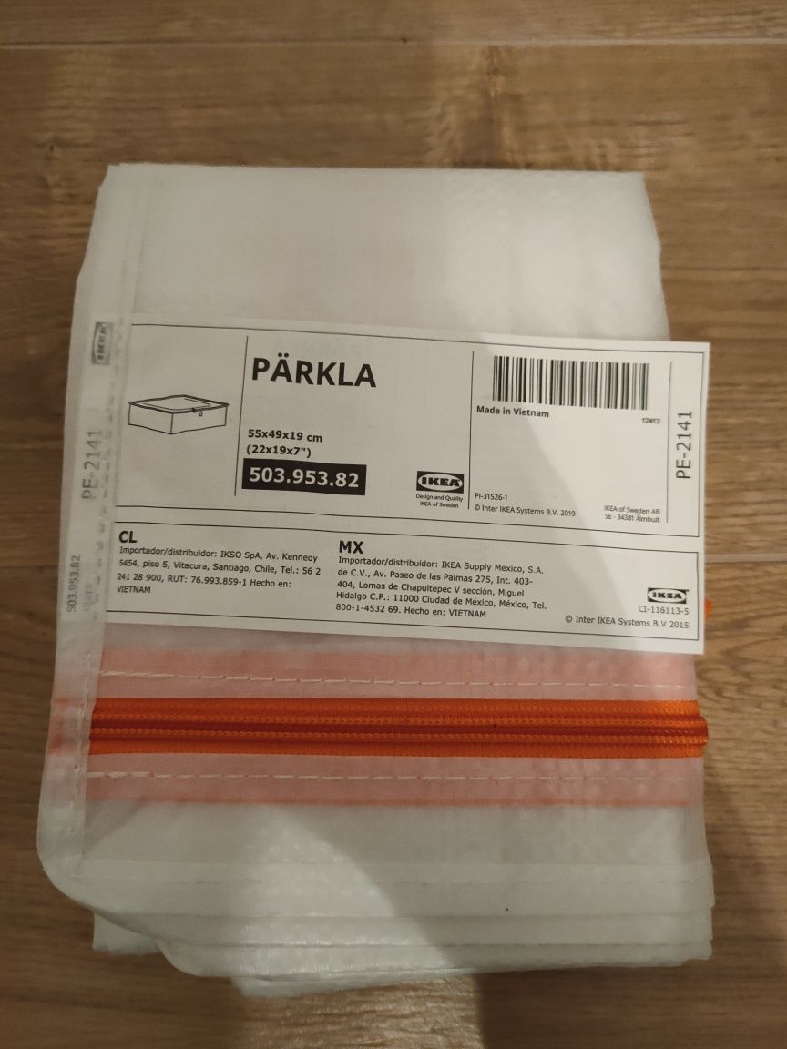 Ikea wieszak wielofunkcyjny, biały, pojemnik na ubrania, pościel