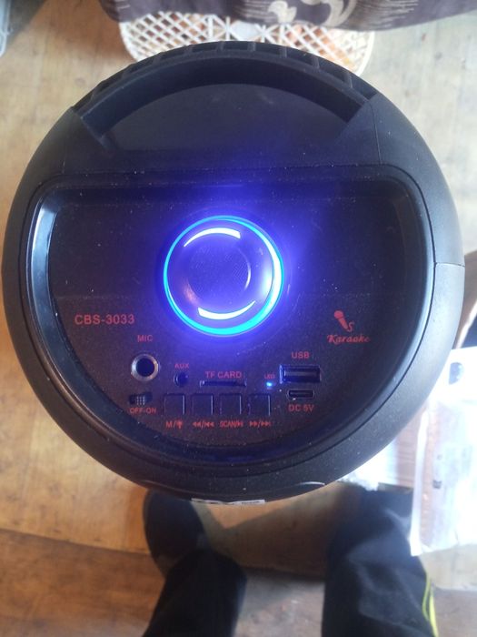 2 блютуз колонки с караоке