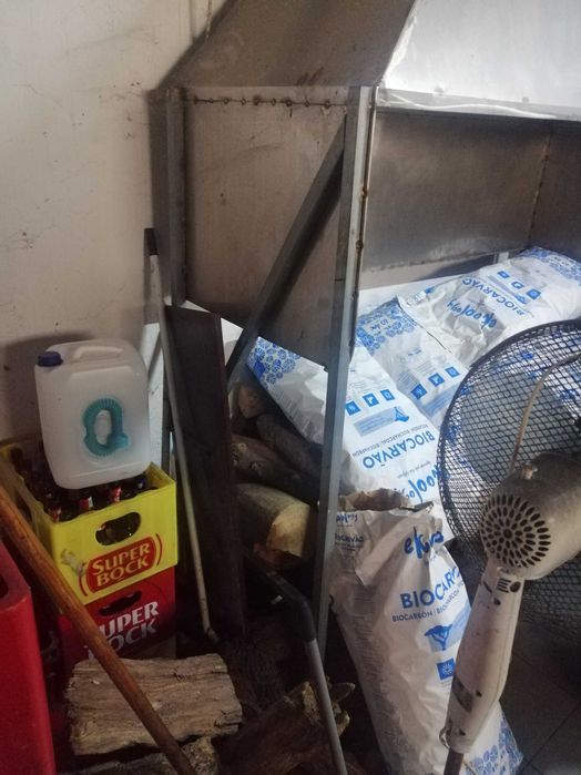 Grelhador e Hotte em inox