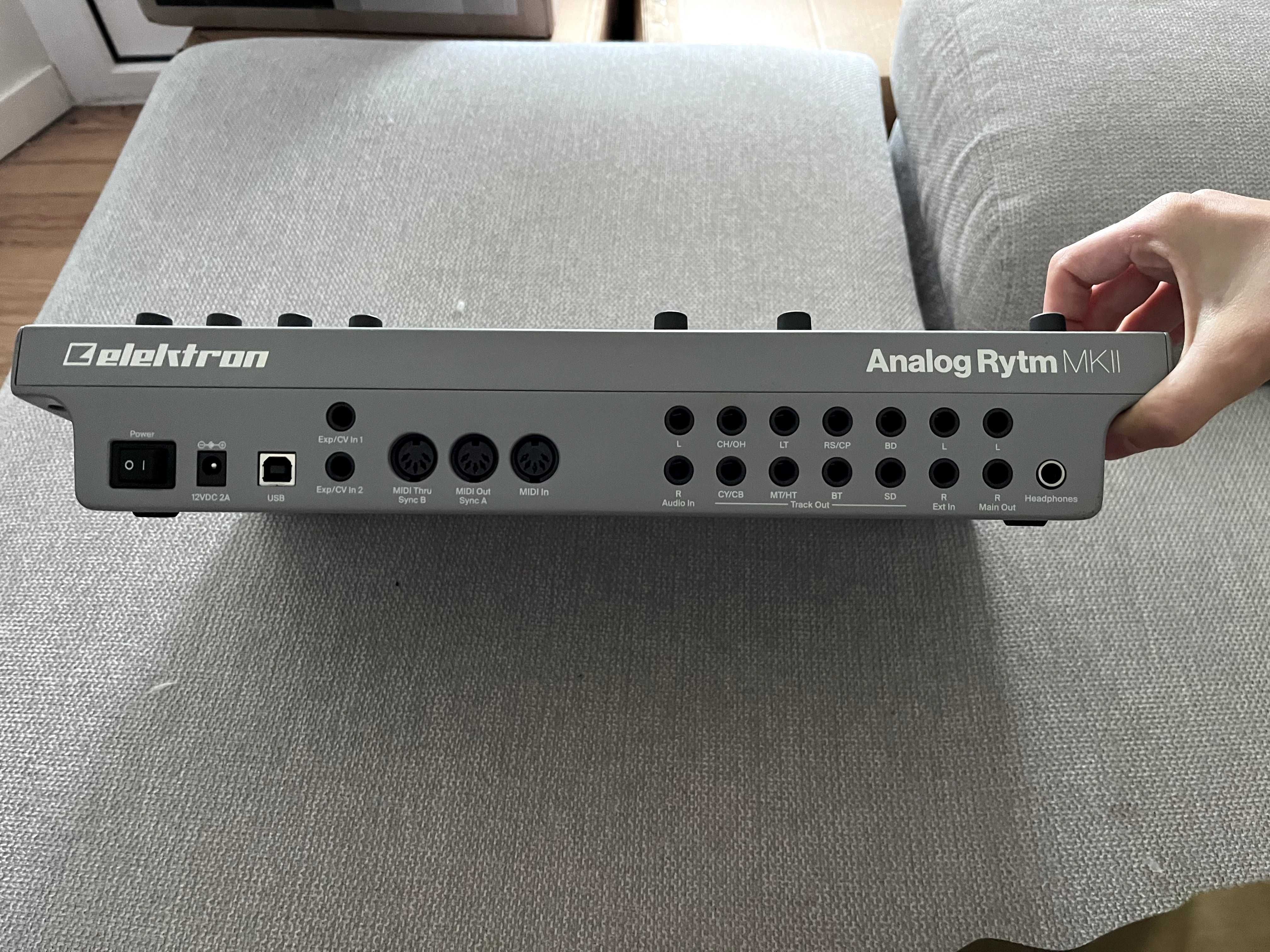 Elektron Analog Rytm MkII with power supply