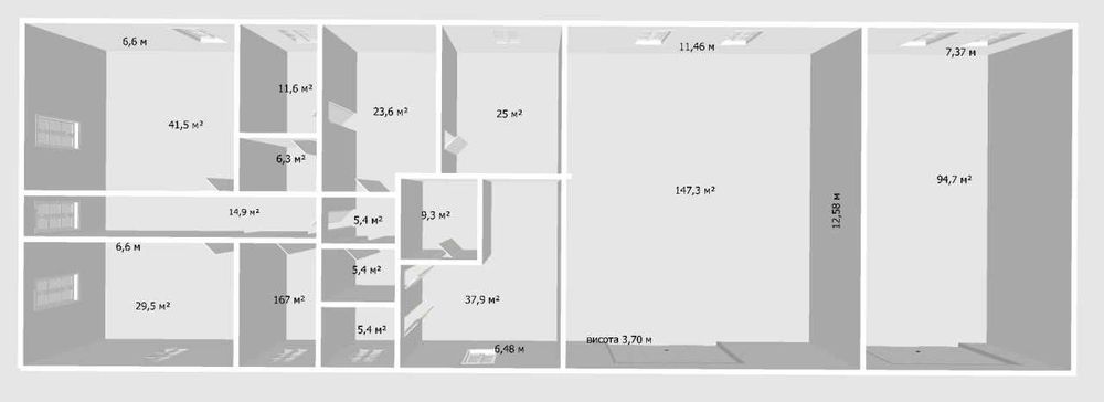 Продаж приміщення вільного призначення в Гнівані
