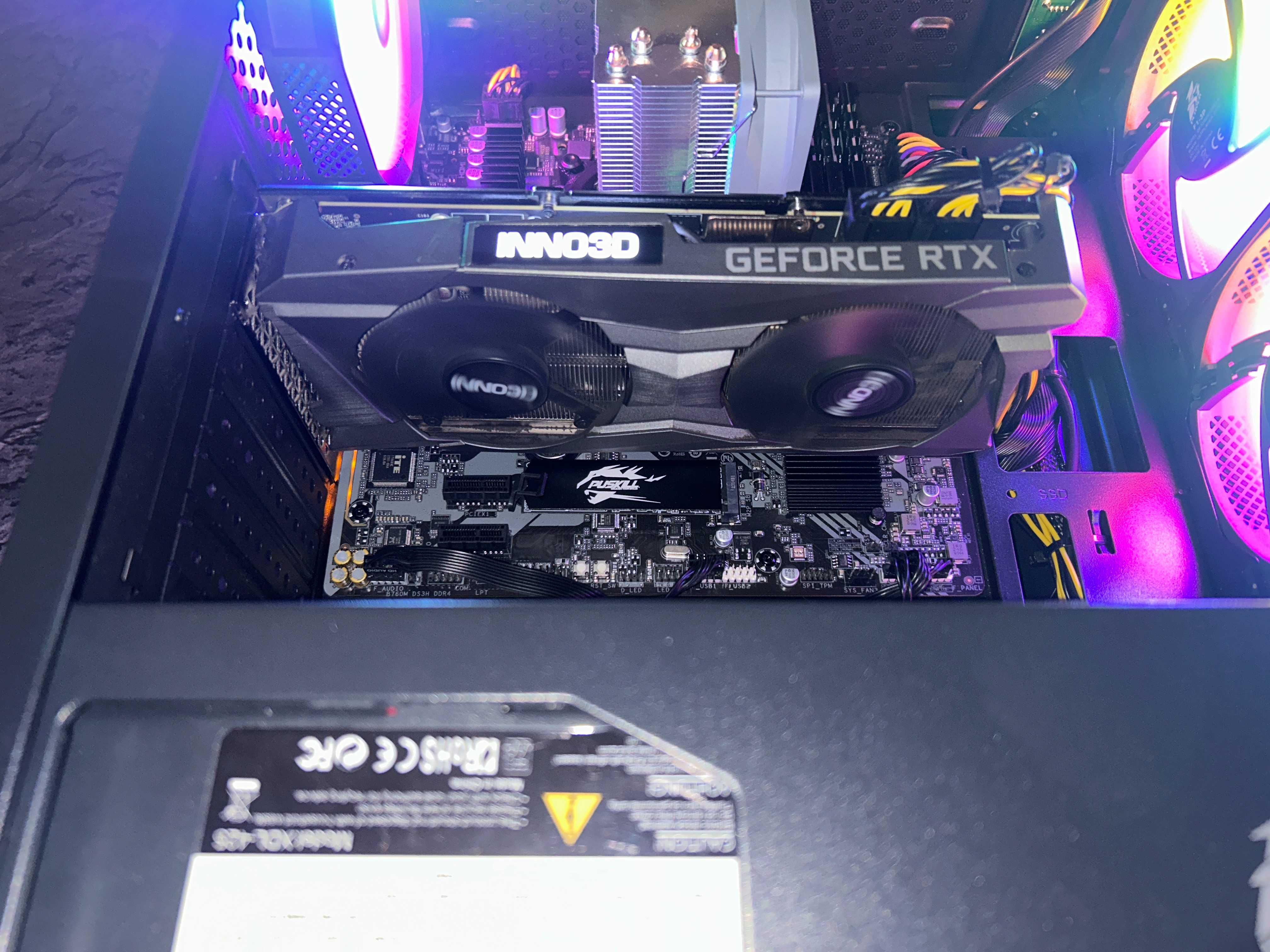 Бесплатная доставка! Игровой ПК i5-12400F/32GB/RTX 3070 8GB/SSD 500GB