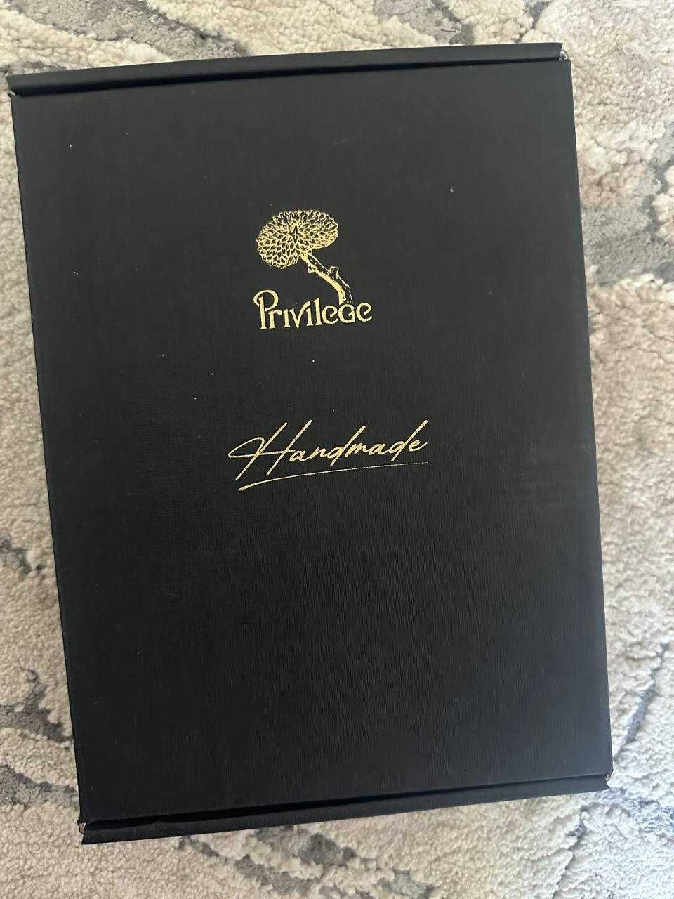 Дизайнерский шкіряний блокнот "Святий Георгій" Privelege Handmade