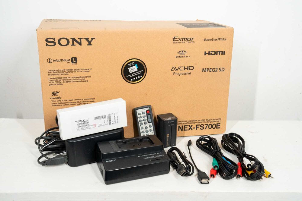 Kamera Sony NEX FS700 4K RAW