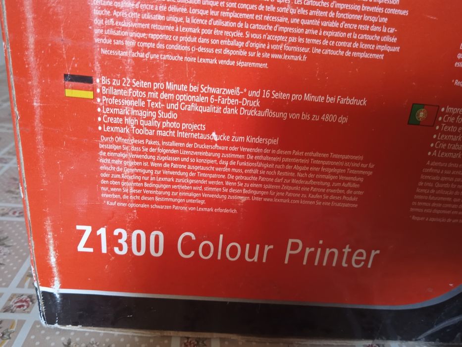 Цветной принтер Lexmark Z1300