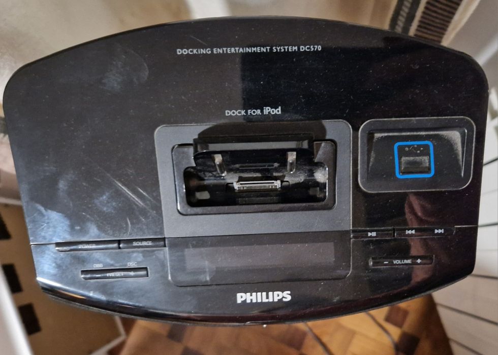 Coluna Philips  DC570/12 - coluna desim muito elegante