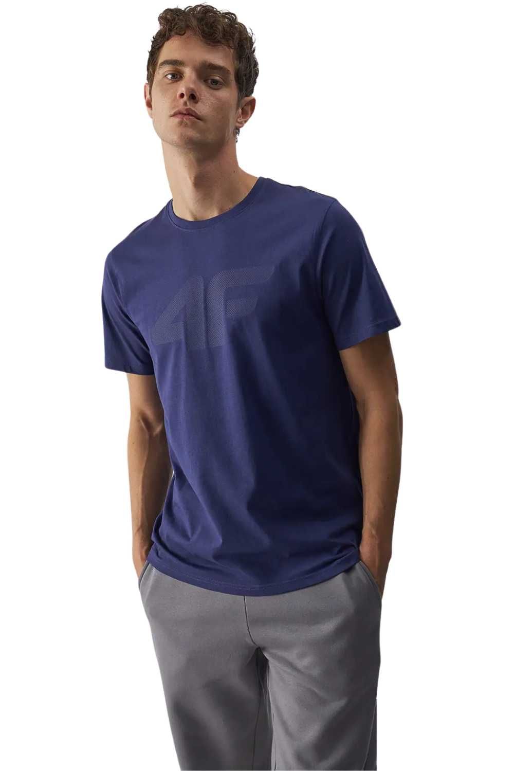 Koszulka T-shirt 4F z nadrukiem męska sportowa: różne rozmiary