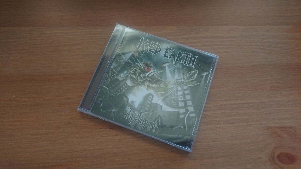 Iced Earth Dystopia CD *NOWA* 2011 Jewelcase Folia Download Card DE