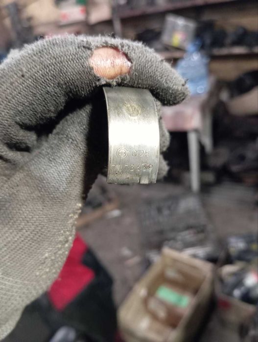 Колінвал c16nz Opel вектра а1.6 кадет аскона 1.6 шатуни поршень