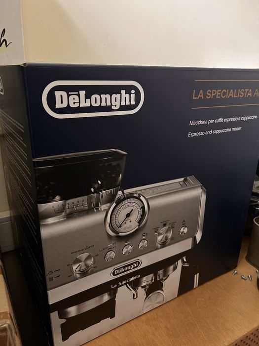 Máquina de Café Expresso Manual DELONGHI C/Nova e Garantia 3 Anos