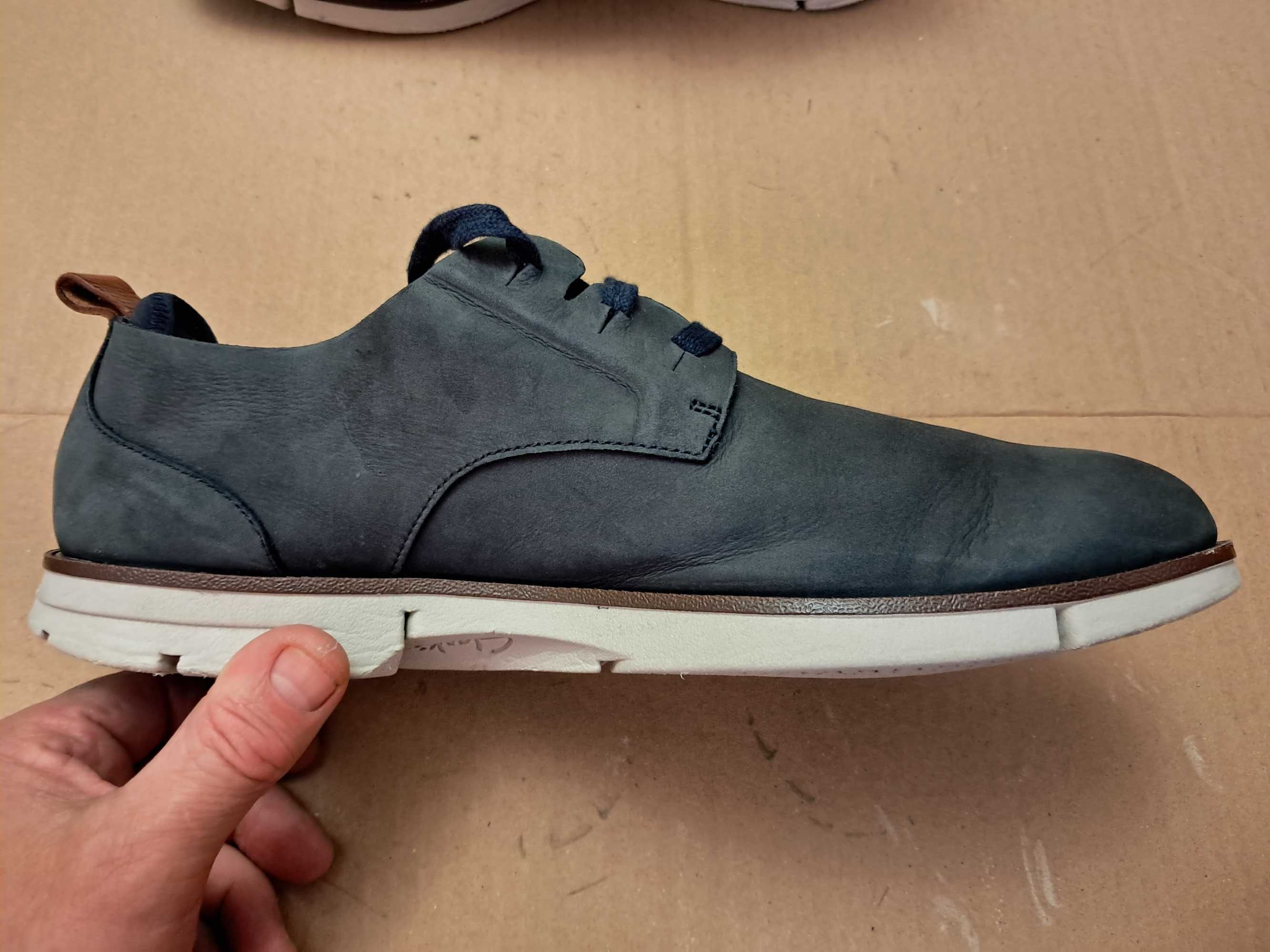 Оригинальные туфли Clarks размер 44.5 стелька 30 см