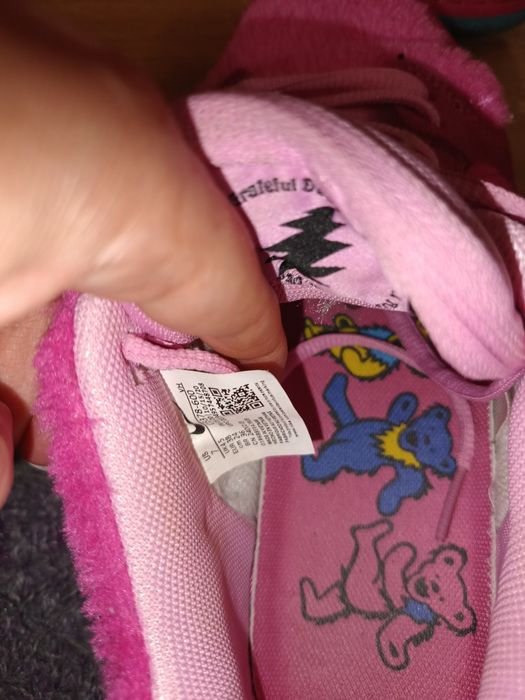 Продам женские кроссовки Nike SB Dunk Low Grateful Dead Bears Pink