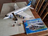 Lego 7893 samolot niebiesko biały gigant
