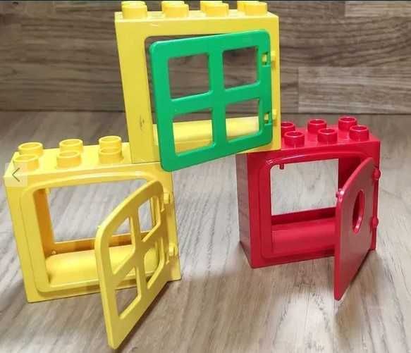 Okna --> domek. Lego DUPLO 3 szt.