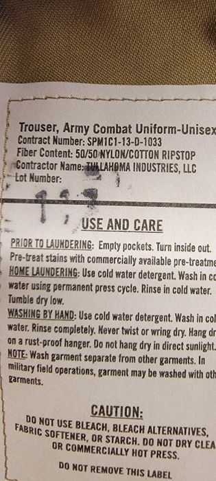 Брюки US Army OCP Multicam Scorpion W2