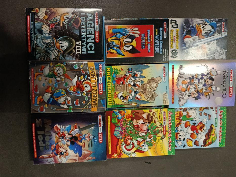 Komiks gigant Kaczor Donald szeroki wybór