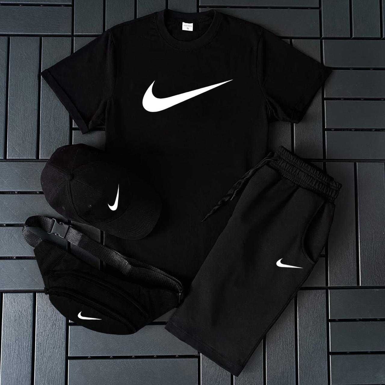 Мужская Футболка + Шорты Nike. ВСЕ Размеры, Мужские шорты и футболка