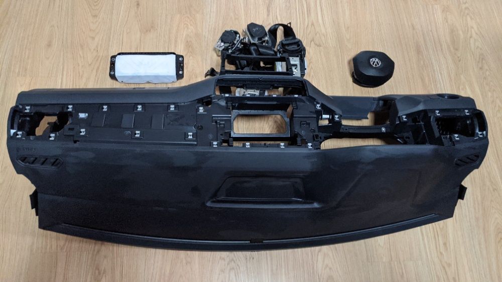 Conjunto Kit Airbags Tablier Volkswagen VW T-Cross