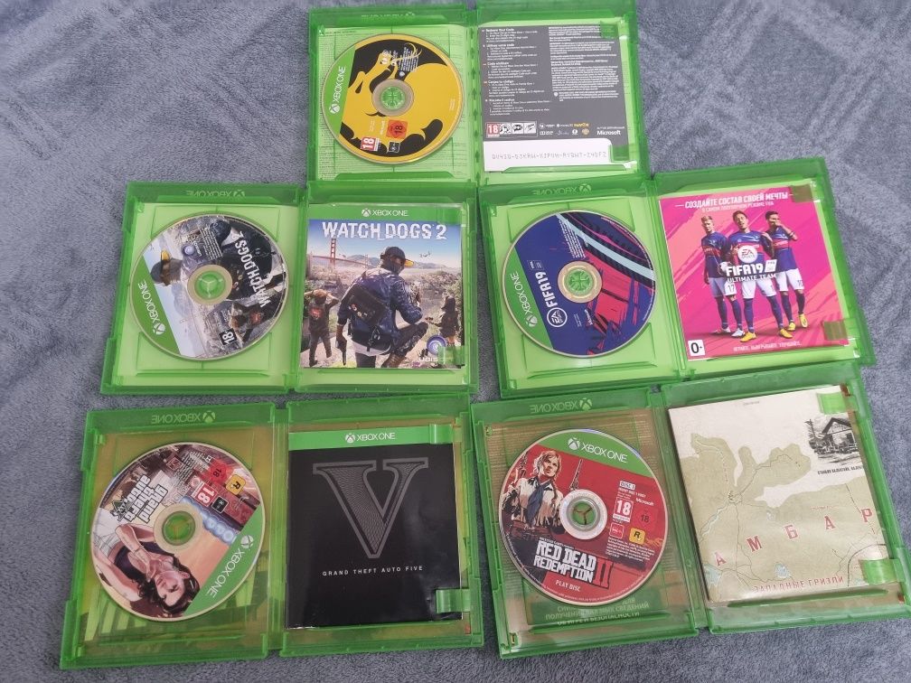 Продам ігрові диски XBOX ONE