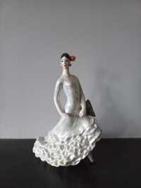 figurka porcelanowa: Carmen, tancerka flamenco, Hiszpanka, Korosteń