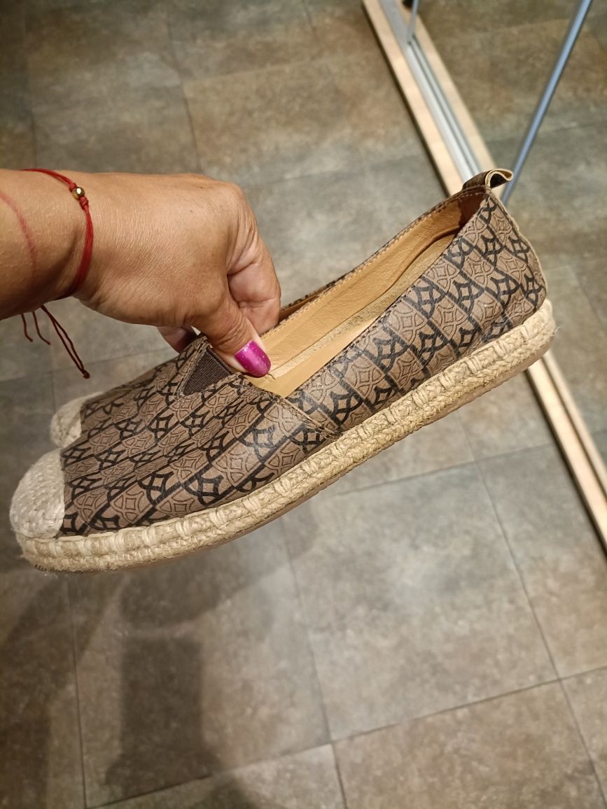 Mokasyny espadryle kazar półbuty 36
