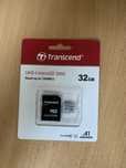 Карта памʼяті Transcend 32 Gb, speed 100 Mb