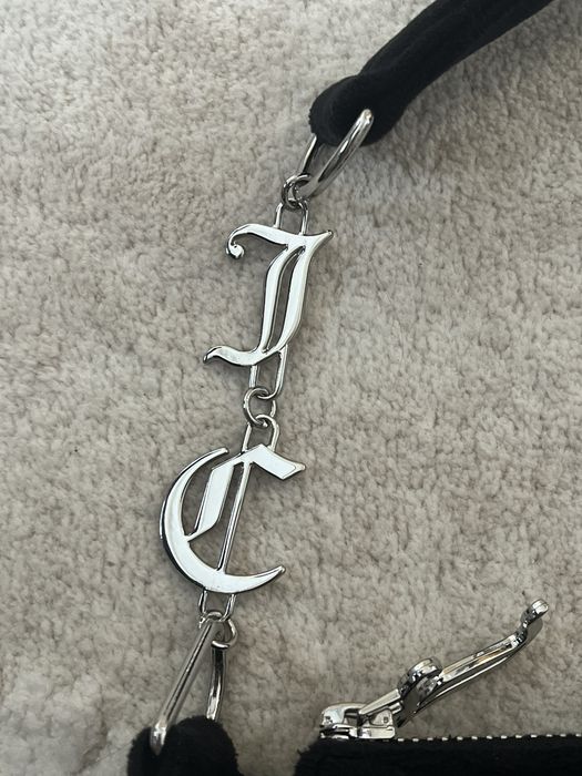 сумка багет Juicy Couture велюр