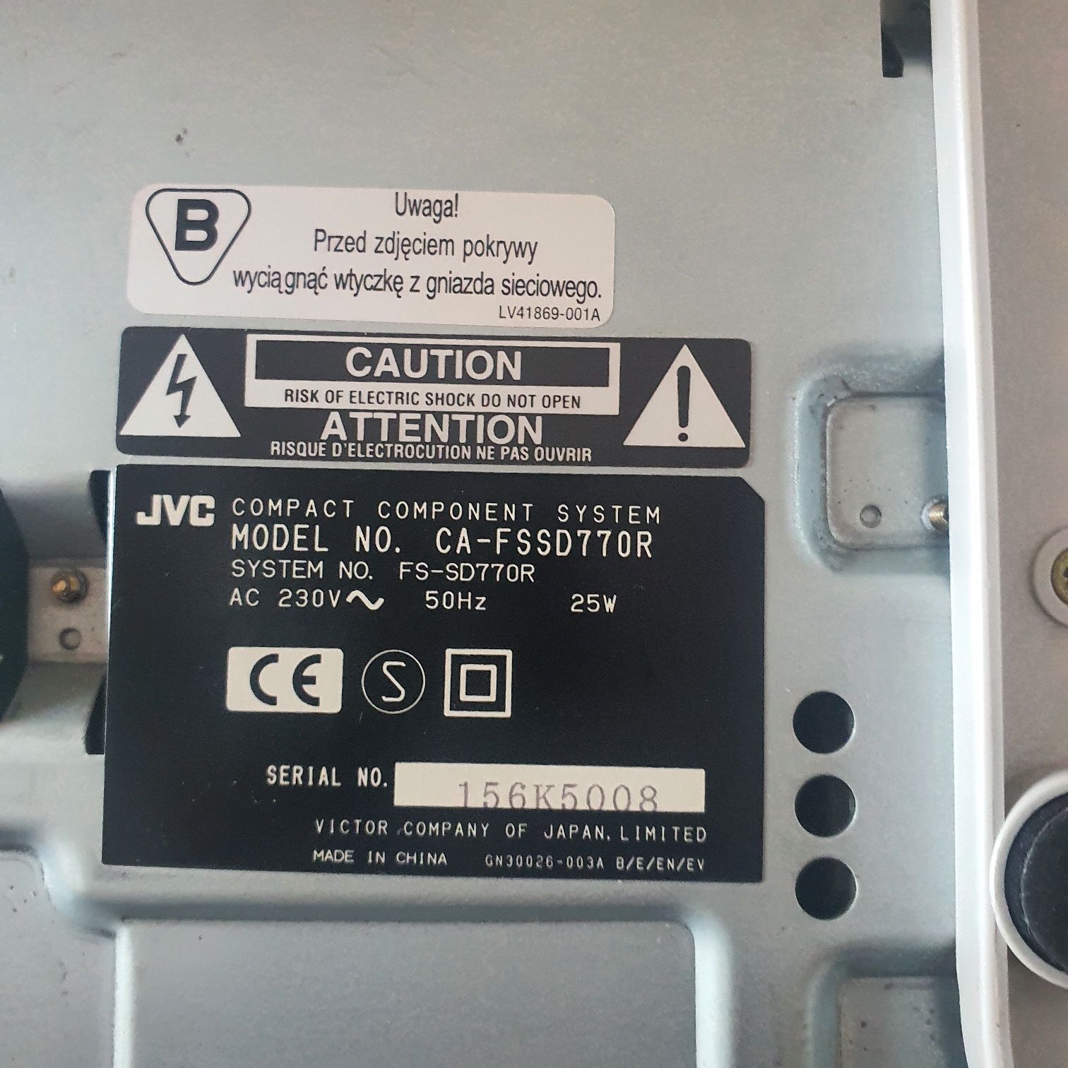 Jvc Fs Sd 770 r Hi Fi