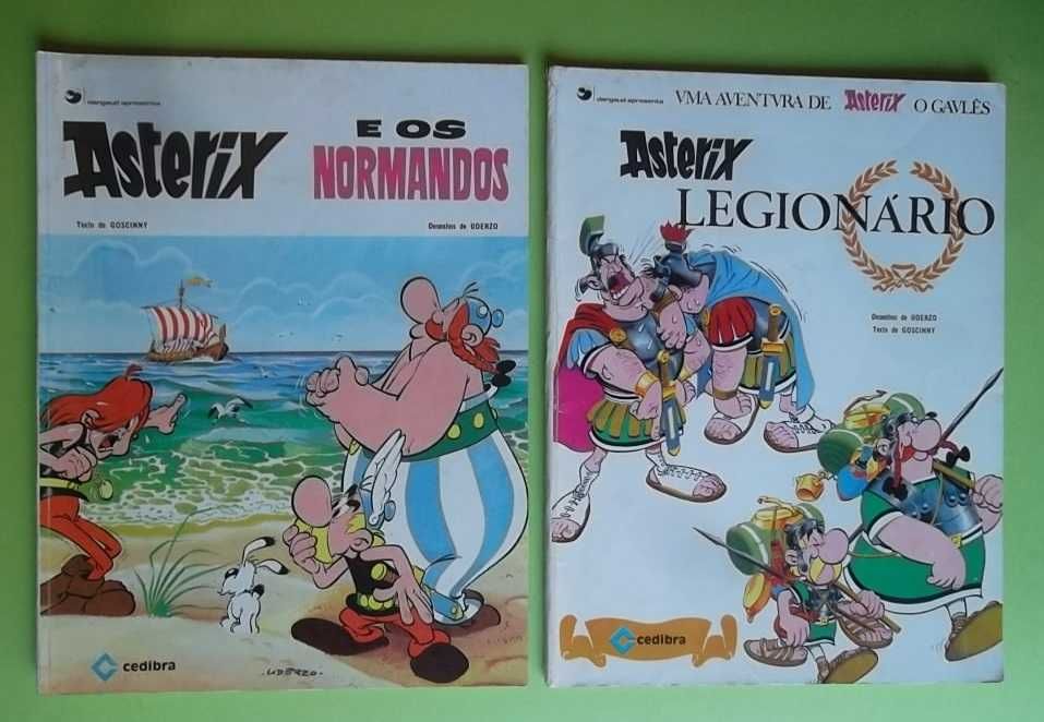 Coleção ASTÉRIX - Editora CEDIBRA - 9 Livros BD