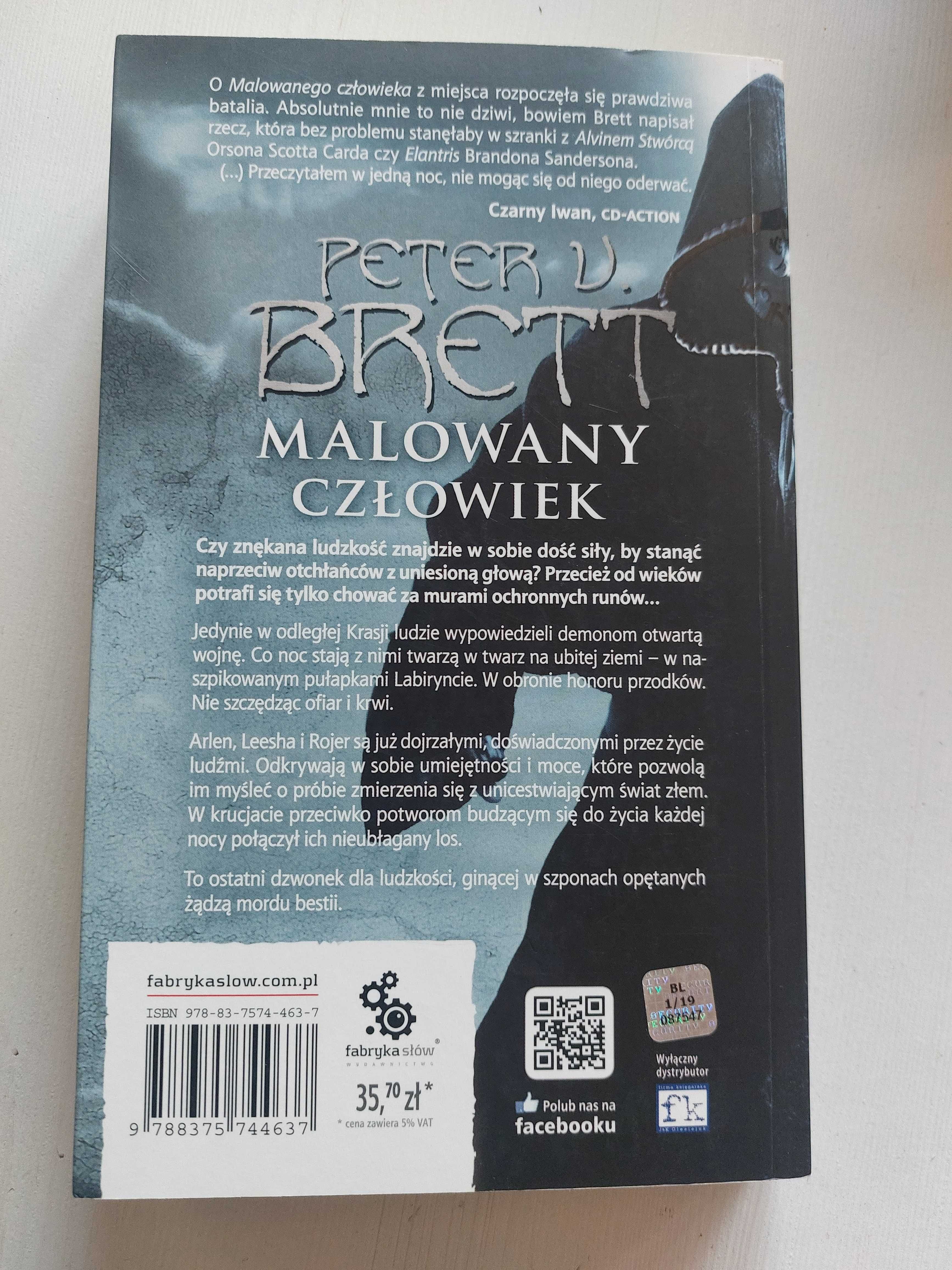 Peter D. Brett, Malowany Człowiek, Księga 1 i Księga 2
