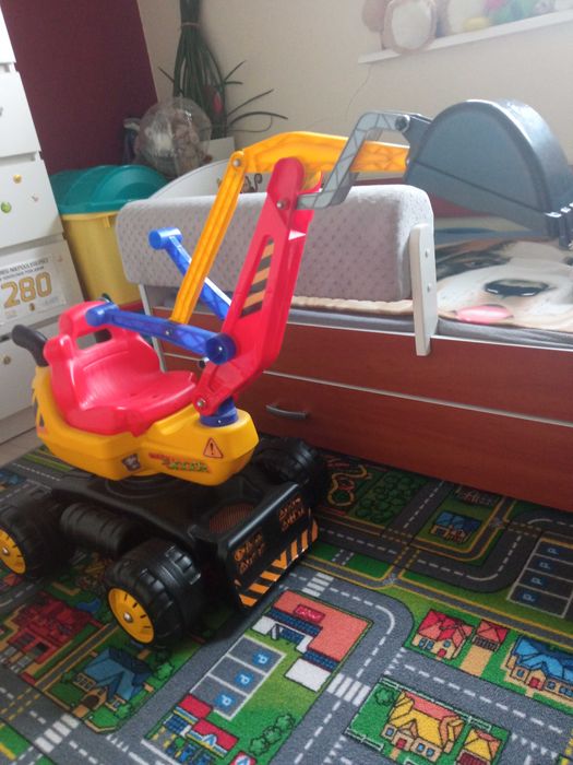 Koparka zabawka dla dziecka