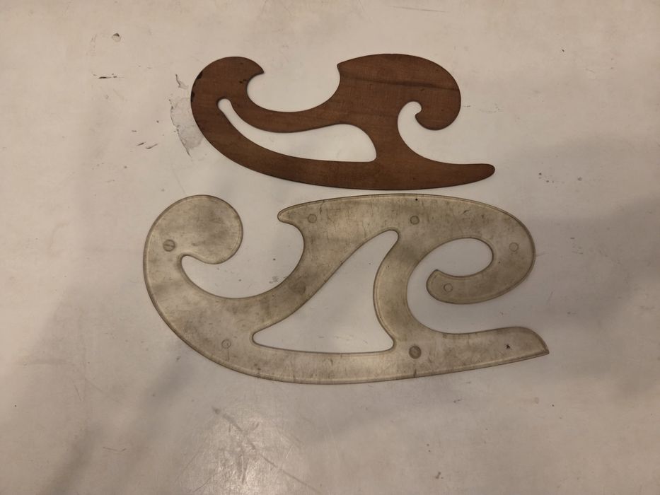 Krzywikii kreślarskie PRL