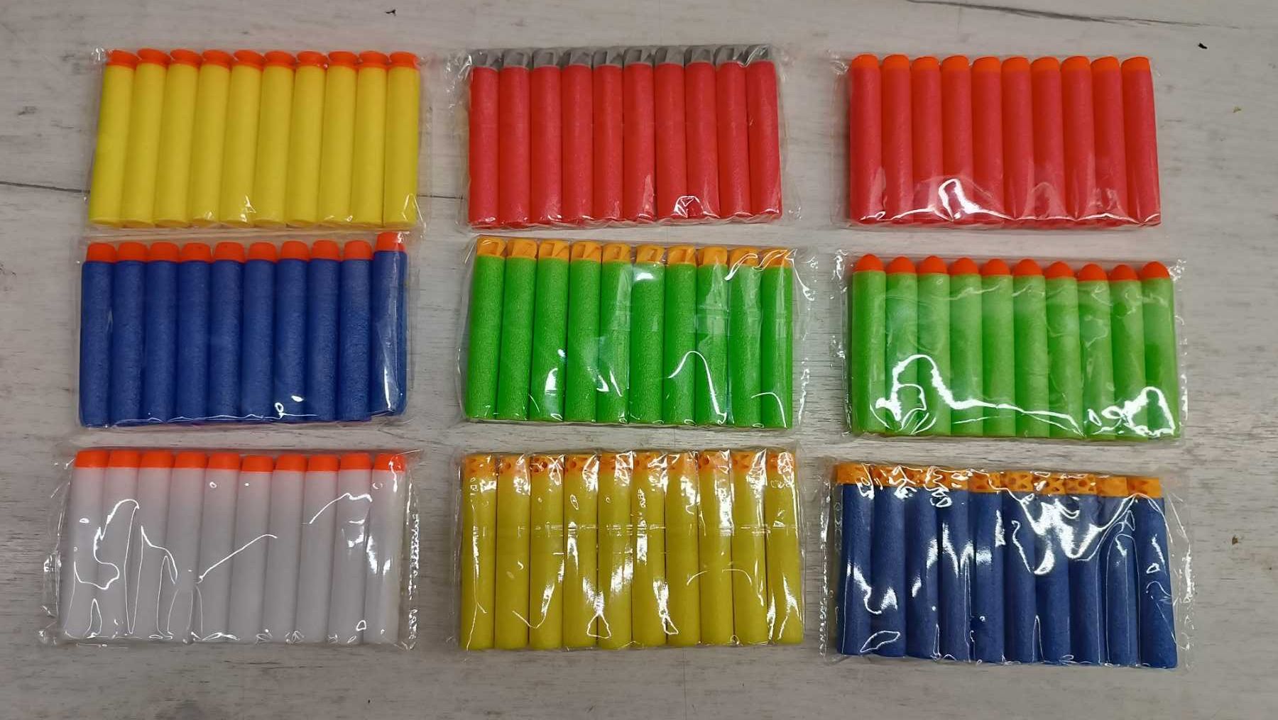 Стрелы, мягкие пули, патроны для NERF (Нерф) 100 штук - 250 грн