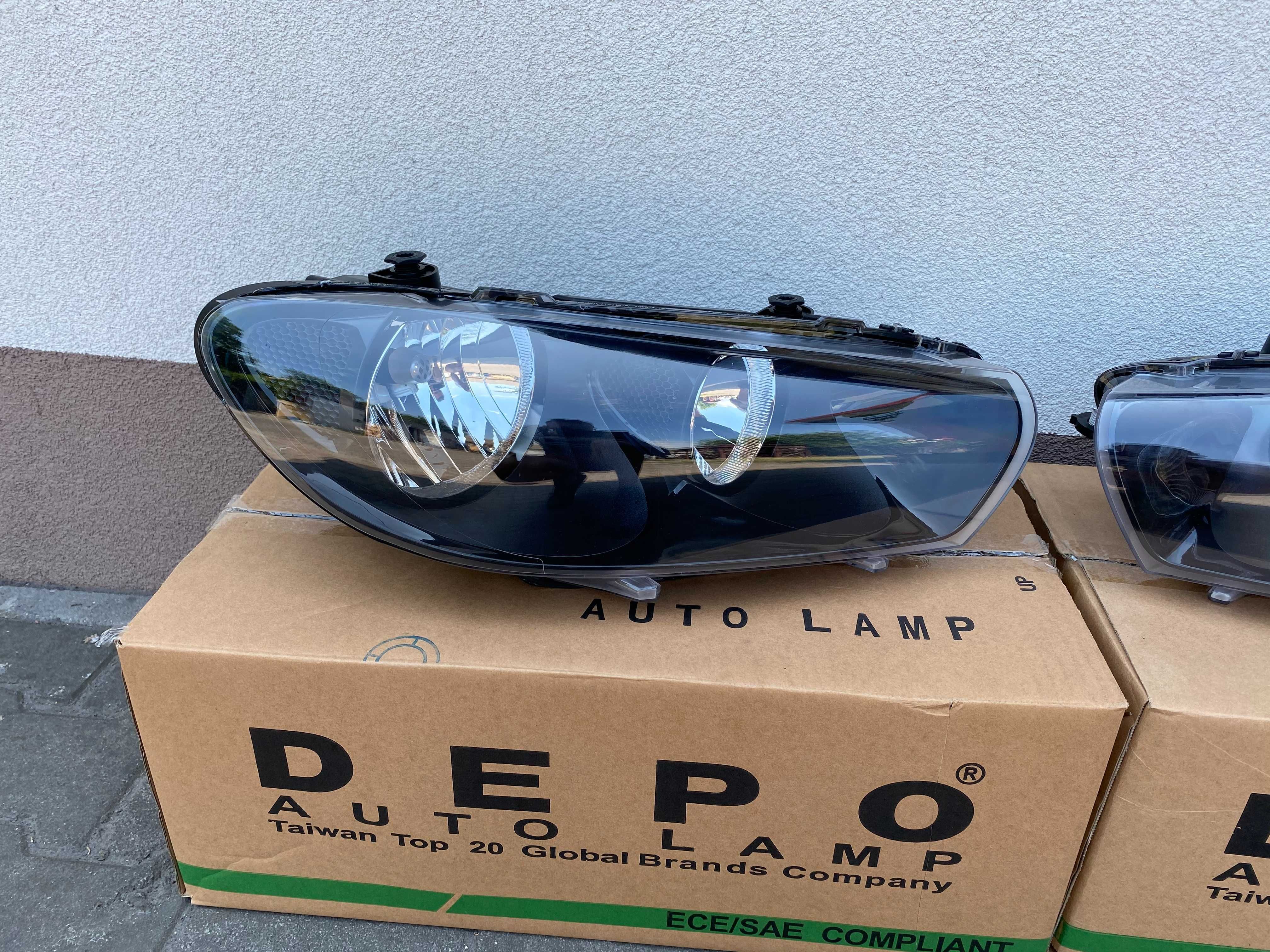 VW SCIROCCO 2008 - lampa przednia lewa + prawa reflektory komplet