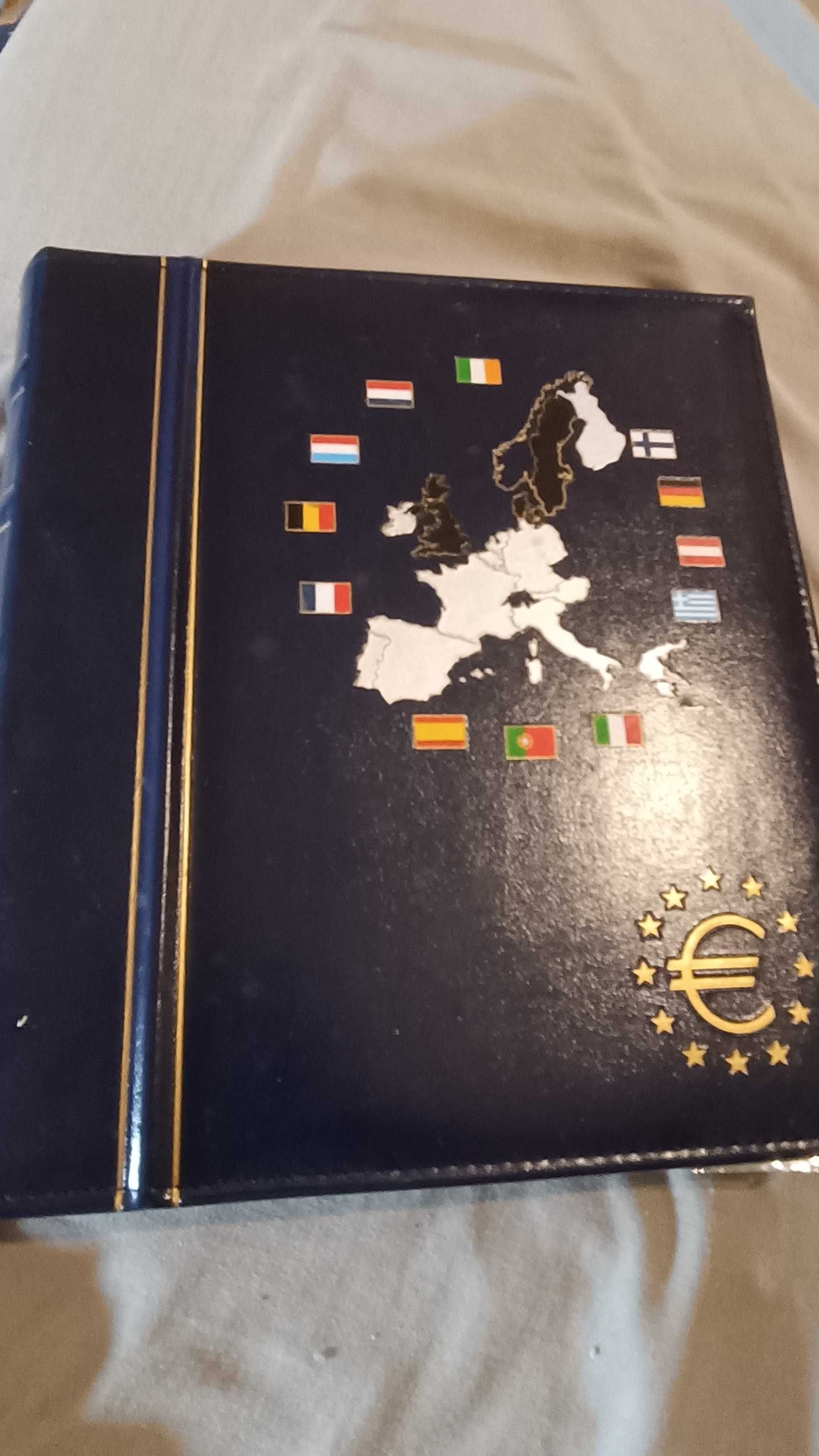 Moedas de euro dos 12 países fundadores