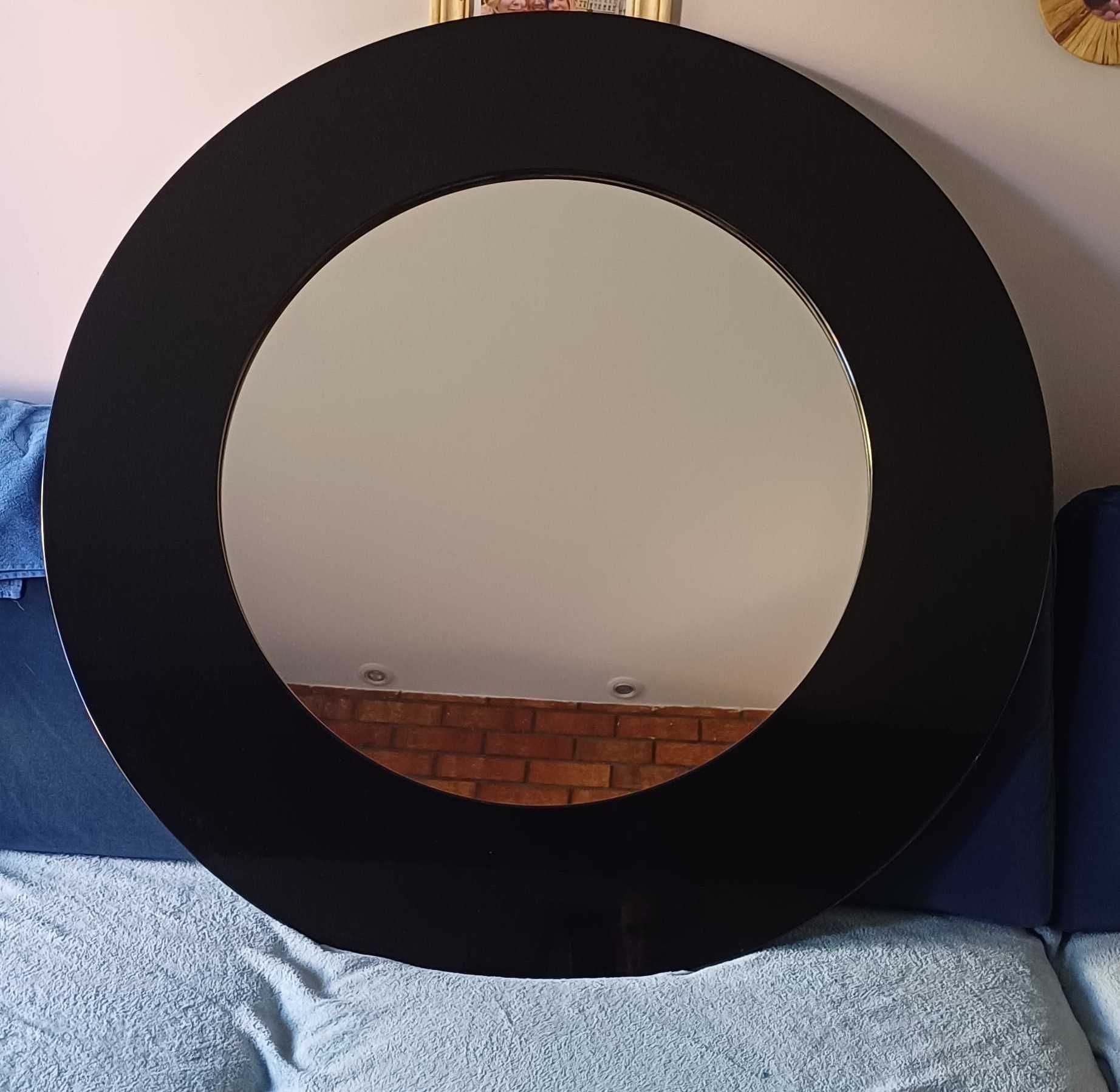 Lustro ścienne śr. 100 cm - stan bdb.
